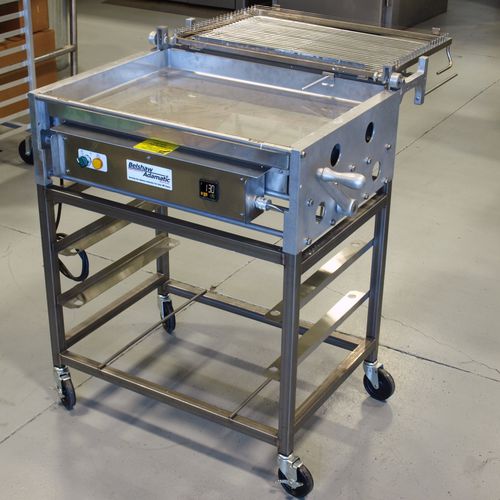 Table de préparation pour glaçage à beignets - HI18F - Belshaw - en acier inox / mobile / professionnelle