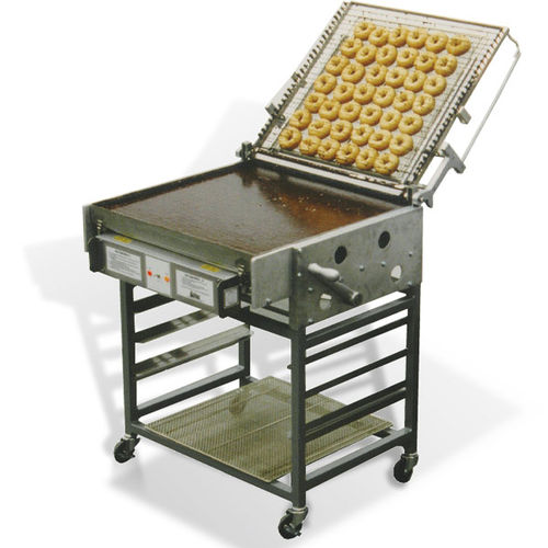 Table de préparation pour glaçage à beignets - HI24F - Belshaw - en acier inox / mobile / professionnelle