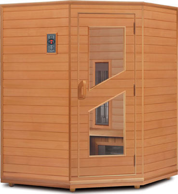 Sauna infrarouge - HCE/HCED CORNER 160 - HEALTH COMPANY - résidentiel