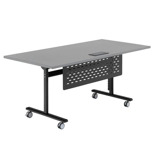 Table de réunion contemporaine - FLIP-TECH - SICO - en stratifié / avec piètement en métal / rectangulaire