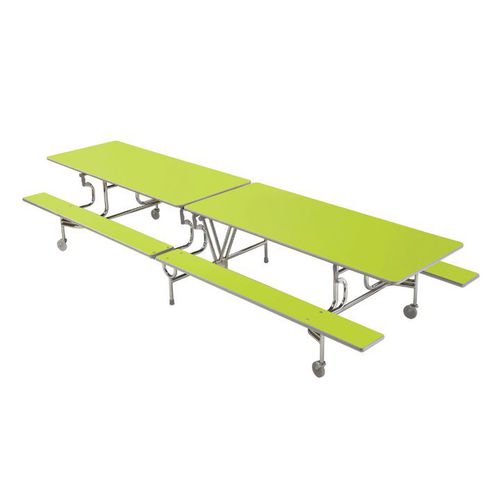 Ensemble table et bancs contemporain - BY-65 - SICO - stratifié / pour enfant / sur mesure