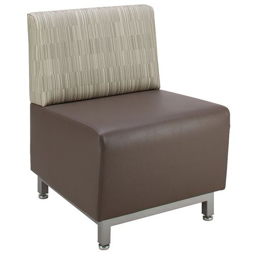 Chaise contemporaine - LOGAN - SICO - d'intérieur / en vinyle / avec piètement en métal
