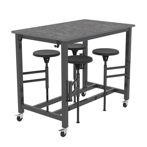 Ensemble table et chaises contemporain - AXIS&trade; - SICO - d'extérieur / en métal / rectangulaire