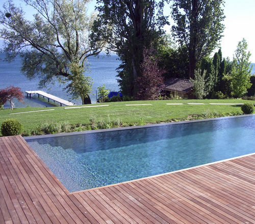 Fond mobile pour piscine en pierre - LAKESIDE - AQUALIFT INDUSTRIE