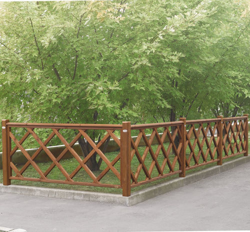 Clôture à barreaux - ROMA - IL CEPPO - de jardin / pour espace public / en bois