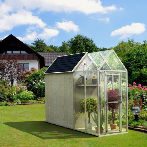 Serre structure en bois - IL CEPPO - en polycarbonate