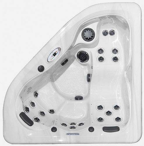 Spa hors-sol - TS 240 - MASTER SPAS - d'angle / 3 places / résidentiel
