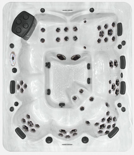 Spa hors-sol - TS MP - MASTER SPAS - rectangulaire / 7 places / résidentiel