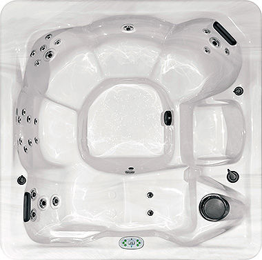Spa hors-sol - CLS 730L - MASTER SPAS - carré / 6 places / résidentiel