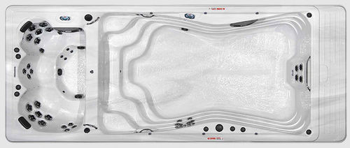 Spa de nage encastrable - H2X TRAINER 19 DEEP - MASTER SPAS - rectangulaire / non spécifié / résidentiel