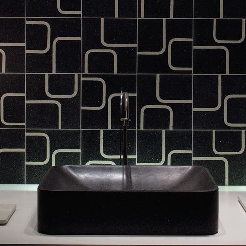 Carrelage en grains de marbre - WOOLLY  - MIPA srl - poli / de salle de bain / mural