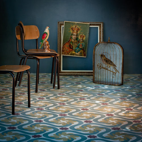 Carrelage en grains de marbre - CUBE : CAMAGUEY - MIPA srl - poli / de salon / mural