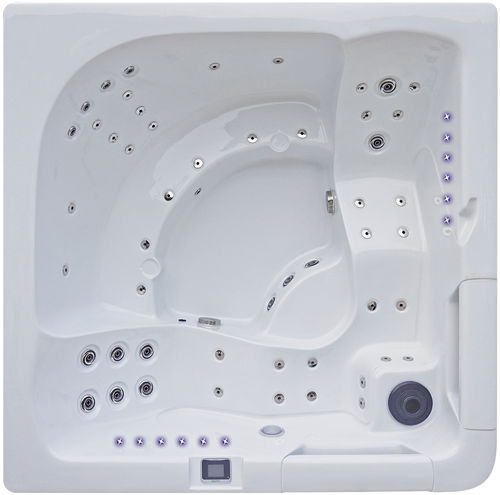 Spa encastrable - URBAN 2 - Spa PEIPS - hors-sol / carré / 5 places