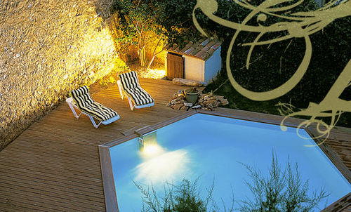 Piscine d'extérieur - HX - PISCINELLE - enterrée / en bois