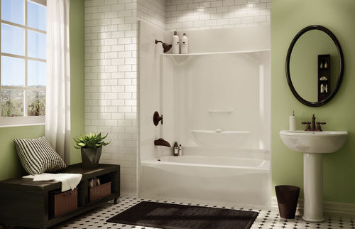 Baignoire-douche rectangulaire - KDTS 3260 - MAAX bathroom - encastrable / en acrylique