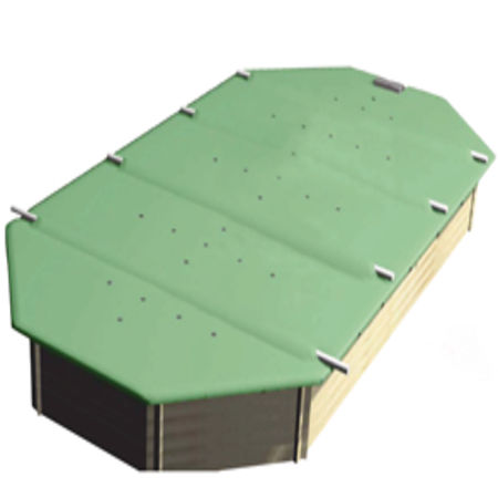 Couverture de piscine à barres - CLASSIC B-1.0 - DEL - automatique / de sécurité / sur mesure