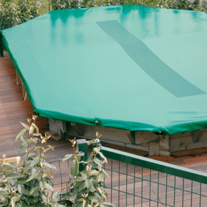 Couverture de piscine à oeillets - LAKE  - DEL - automatique / de sécurité / d'hiver