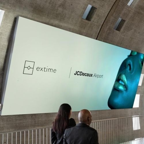 Panneau d'affichage mural - JCDecaux - Mobilier Urbain - d'intérieur / d'extérieur / multiligne