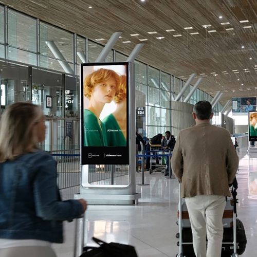 Panneau d'affichage mural - JCDecaux - Mobilier Urbain - d'intérieur / urbain / pour établissement public
