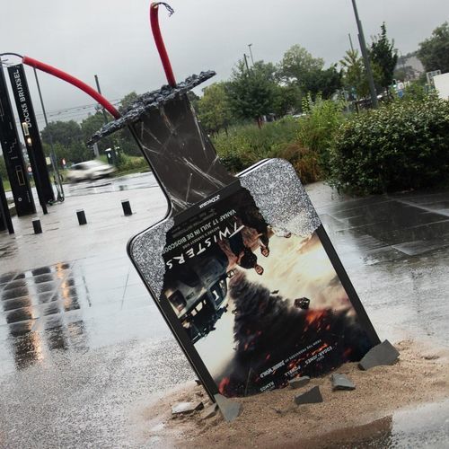 Panneau publicitaire sur pied - JCDecaux - Mobilier Urbain - à poser / à LED