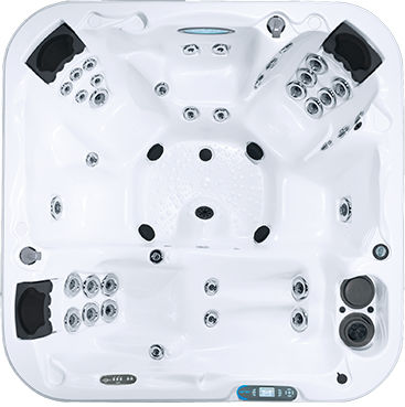 Spa encastrable - CHAIRMAN - DIMENSION ONE SPAS - carré / 6 places / résidentiel