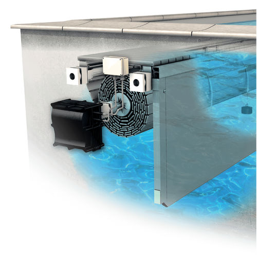 Couverture de piscine à lattes - STARDECK INEO - PROCOPI - automatique / d'hiver / d'été