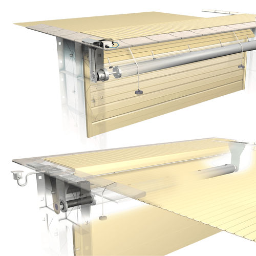 Couverture de piscine à lattes - COVERDECK & COVERDECK AX-IN - PROCOPI - automatique / d'hiver / d'été