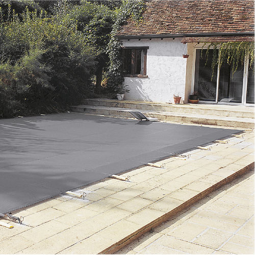 Couverture de piscine à oeillets - AQUATEX - PROCOPI - manuelle / de sécurité / d'hiver