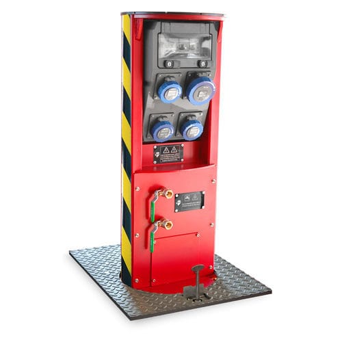 Borne de distribution électrique - BENRJ - CAME S.P.A - en inox / en polyester / haute