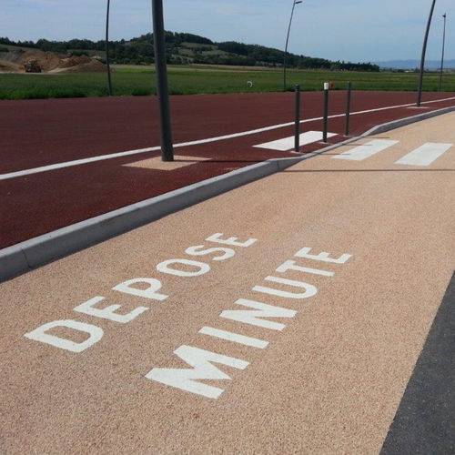 Revêtement de sol en résine - INDASROC - Aximum - pour extérieur / pour espace public / coulé