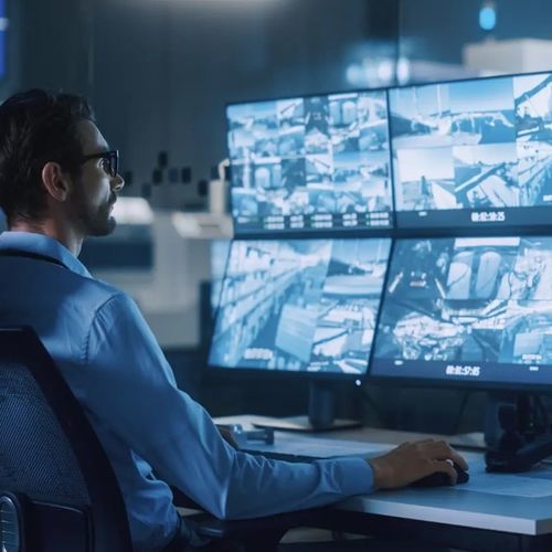 Système de vidéosurveillance intelligent - CCTV - Chubb - de haute sécurité