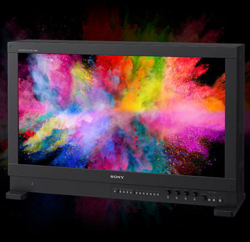 Moniteur fixe - BVM-HX310 - Sony Broadcast & Professional Europe CCTV - LCD / couleur / à écran large