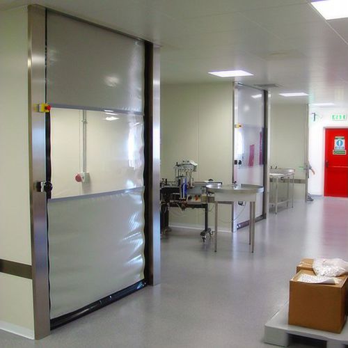 Porte industrielle enroulable - HS9020GAT  - ASSA ABLOY - en PVC / automatique / haute performance