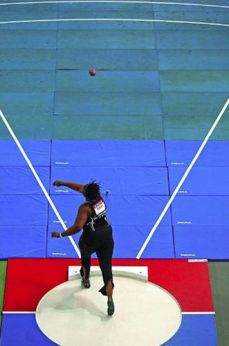 Plateau pour lancer de poids d'extérieur - 11400002 - DIMA SPORT
