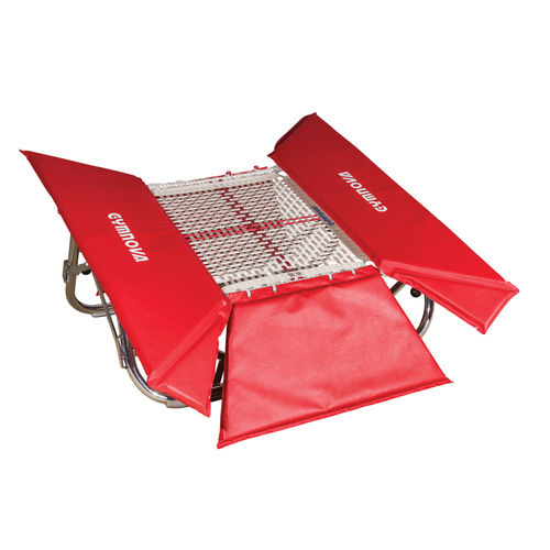 Trampoline rectangulaire - 5052 - GYMNOVA - carré / professionnel / pliable