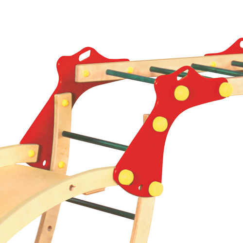 Clip de fixation en plastique - 0118 - GYMNOVA - pour bois composite / pour intérieur