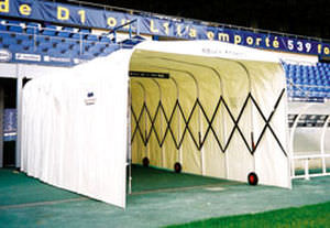 Tunnel extensible pour terrain de sport - 72110 - sport France