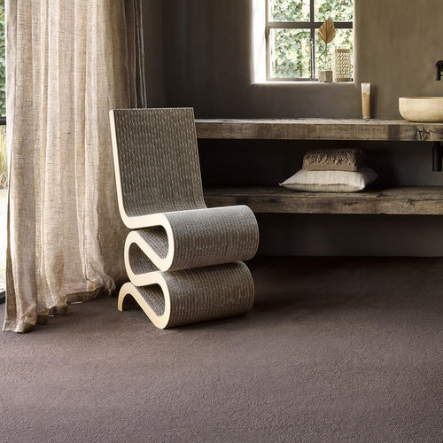 Moquette tuftée - ASTERANNE - Tarkett RESIDENTIAL - synthétique / uni / noire