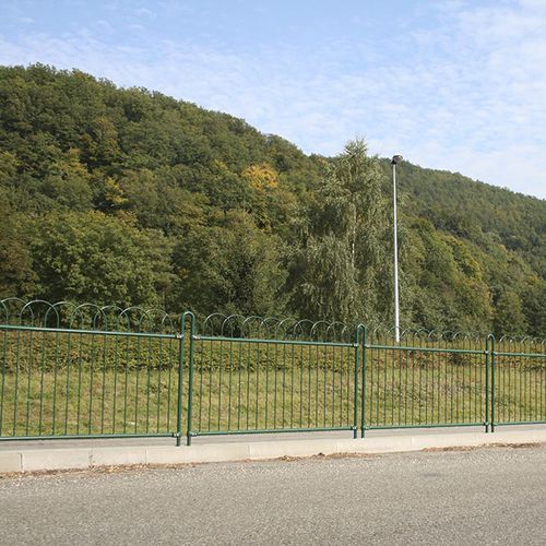 Clôture à barreaux - LUXEMBOURG - HUSSON INTERNATIONAL - de jardin / pour espace public / pour espaces verts