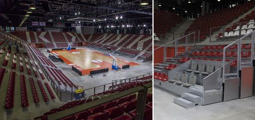 Gradin télescopique - SPORT - HUSSON INTERNATIONAL