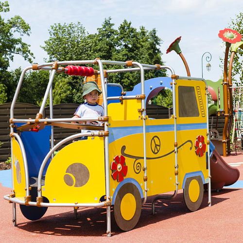 Véhicule pour aire de jeux - MAGIC’COLOR® : CAMPERVAN / JMA-0522 - HUSSON INTERNATIONAL