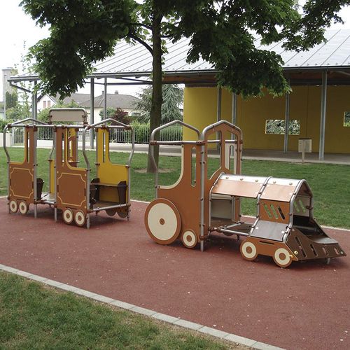 Véhicule pour aire de jeux - MAGIC’COLOR® : SMALL TRAIN / JMA-0505 - HUSSON INTERNATIONAL
