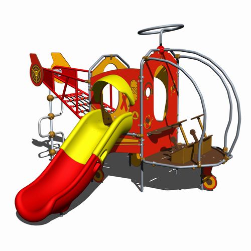 Véhicule pour aire de jeux - MAGIC’COLOR® : HELICOPTER / JMA-0772 - HUSSON INTERNATIONAL