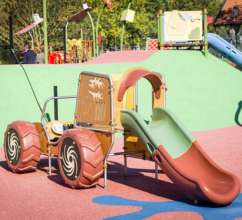 Véhicule pour aire de jeux - MAGIC’COLOR® : RALLYE RAID / JMA-0521 - HUSSON INTERNATIONAL