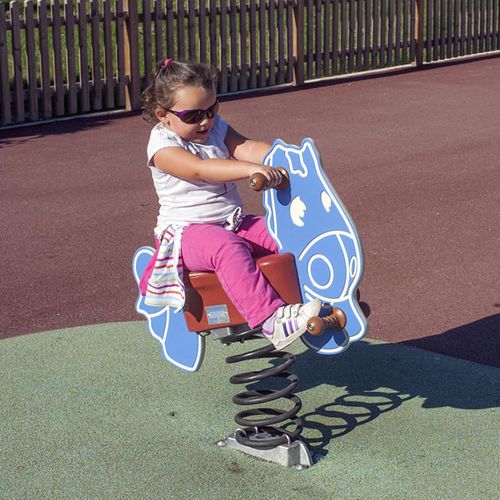 Jeu à ressort en plastique - SOLO+ : HORSE / JIN-0528 - HUSSON INTERNATIONAL - en HDPE / animal / monoplace