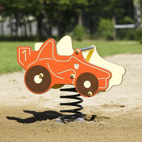 Jeu à ressort en plastique - SOLO+ : F1 N°1 / JIN-0394 - HUSSON INTERNATIONAL - en HDPE / transport / monoplace
