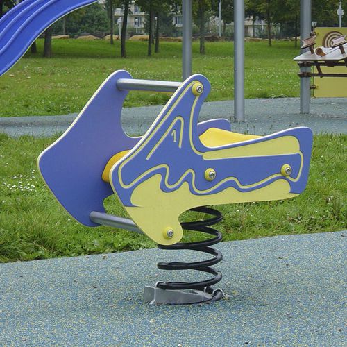 Jeu à ressort en plastique - SOLO+ : JET SKI / JIN-0399  - HUSSON INTERNATIONAL - en HDPE / transport / monoplace