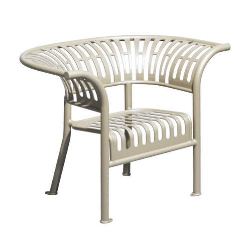 Fauteuil classique - JULIETTE : JAN-0004 - HUSSON INTERNATIONAL - en acier / d'extérieur / professionnel