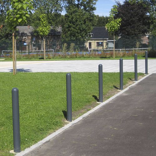 Borne de protection - F - HUSSON INTERNATIONAL - en acier / en fonte d'aluminium / haute