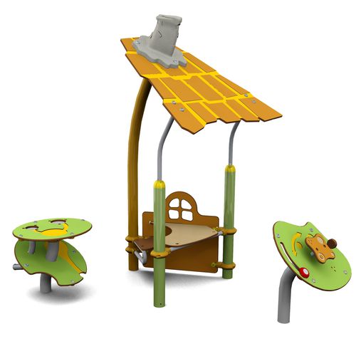 Cabane pour enfant pour extérieur - SOLO+ : PICCOLO 1 FORESTIC / JPX-0031  - HUSSON INTERNATIONAL